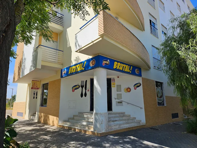 Brutal Snack Bar Entrance in Portimao
