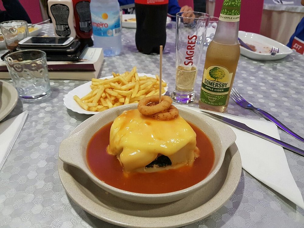 Where can I get francesinha in Portimao?