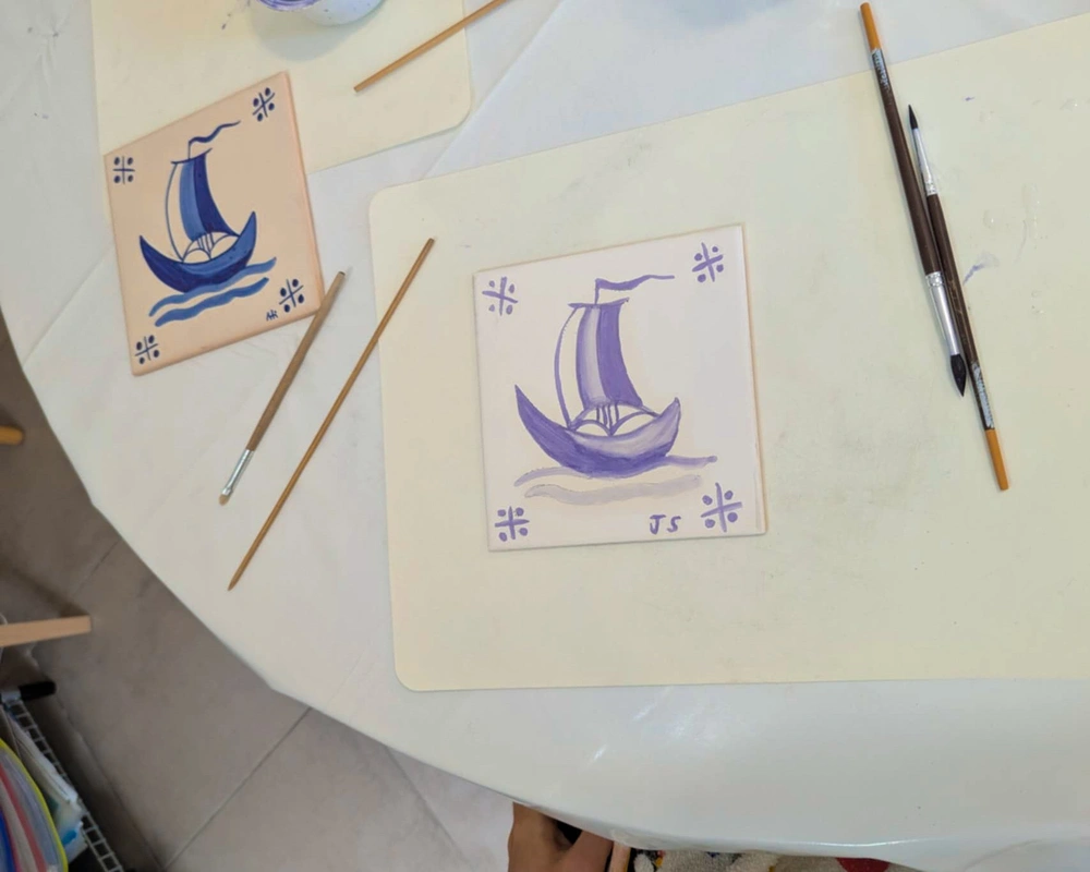 Arti Arte Azulejar Tile Making in Ferragudo