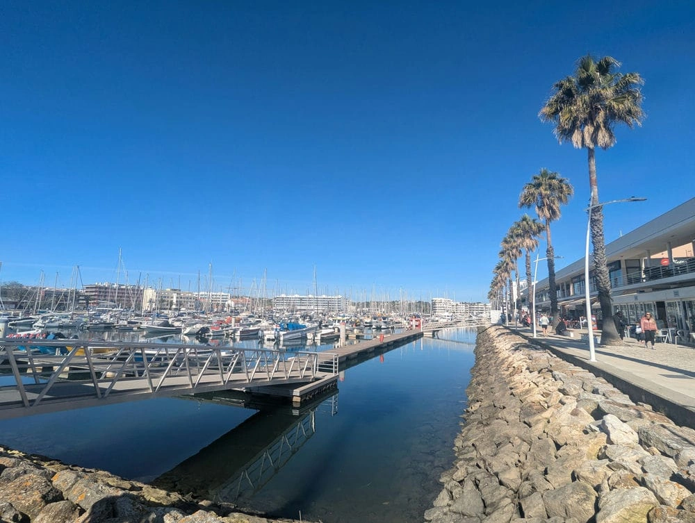Marina in Lagos, Portugal