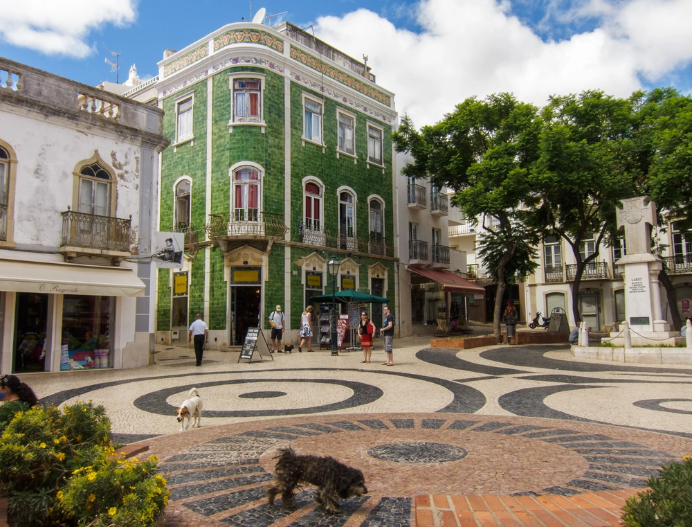 Historic old town in Lagos