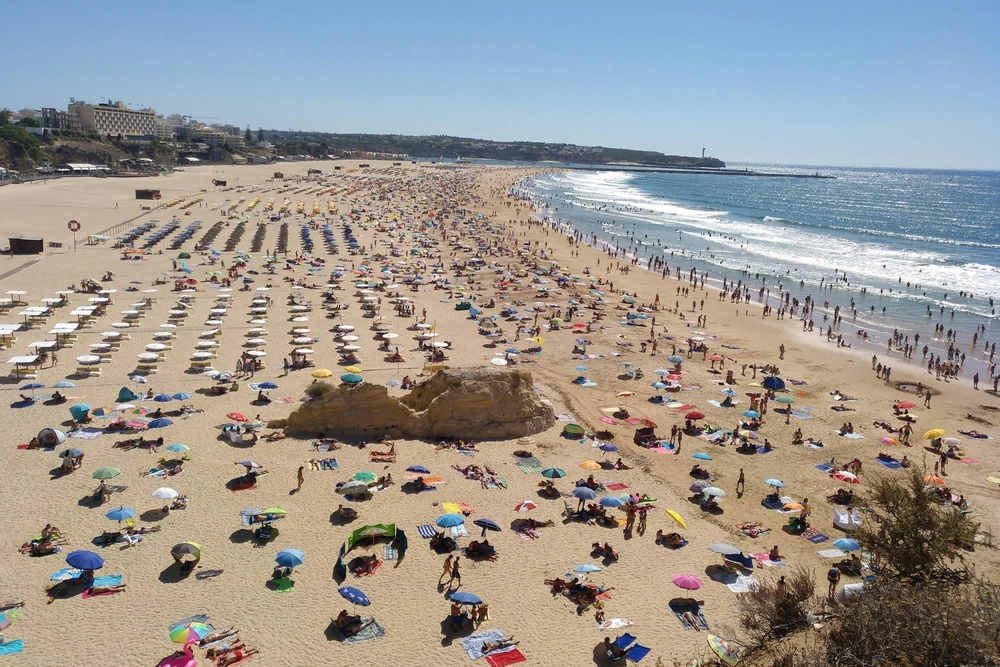 Praia Da Rocha Beach in Portimao