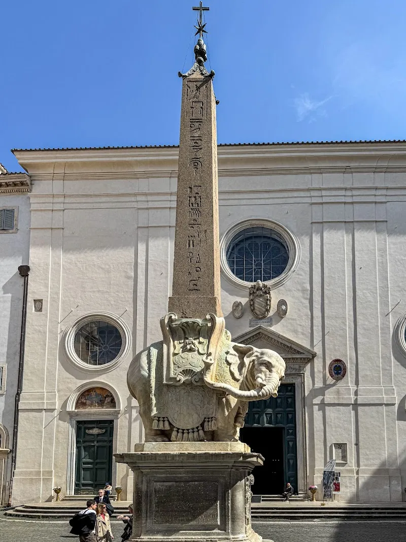 Elephant and Obelisk